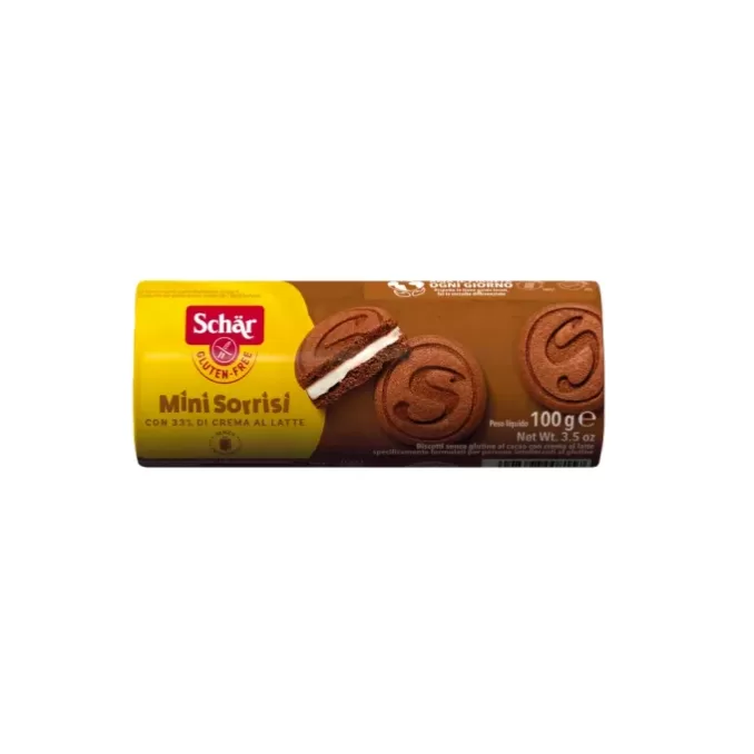 SCHAR MINI SORRISI CON CREMA AL LATTE 100G