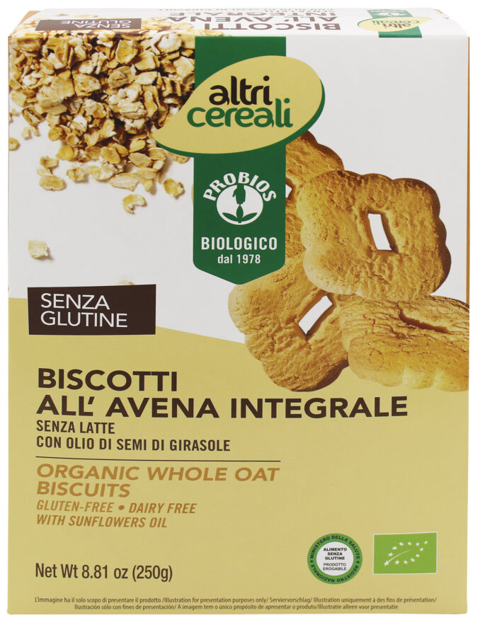 ALTRICEREALI BISCOTTI AVENA INTEGRALI