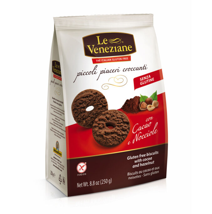LE VENEZIANE BISCOTTI CACAO E NOCCIOLE 250G