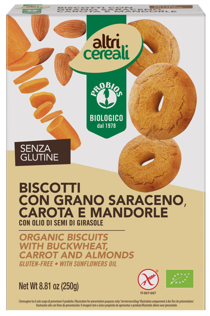 ALTRICEREALI BISCOTTI SARACENO CAROTA E MANDORLE