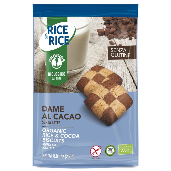 PROBIOS RICE&RICE DAME DI RISO AL CACAO 250G