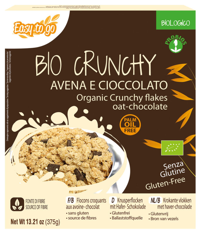 BIO CRUNCHY AVENA E CIOCCOLATO 375G