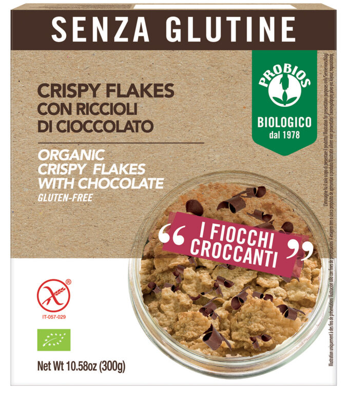 CRISPY FLAKES CON RICCIOLI DI CIOCCOLATO 300G