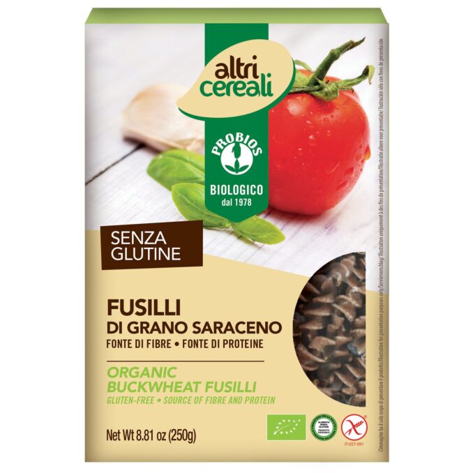 PROBIOS ALTRI CEREALI FUSILLI GRANO SARACENO 250G