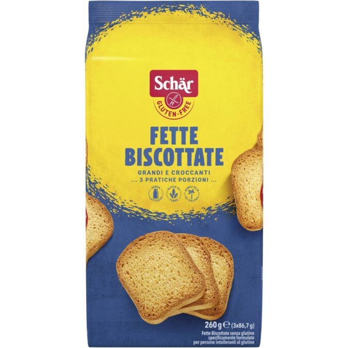 SCHAR FETTE BISCOTTATE 260G