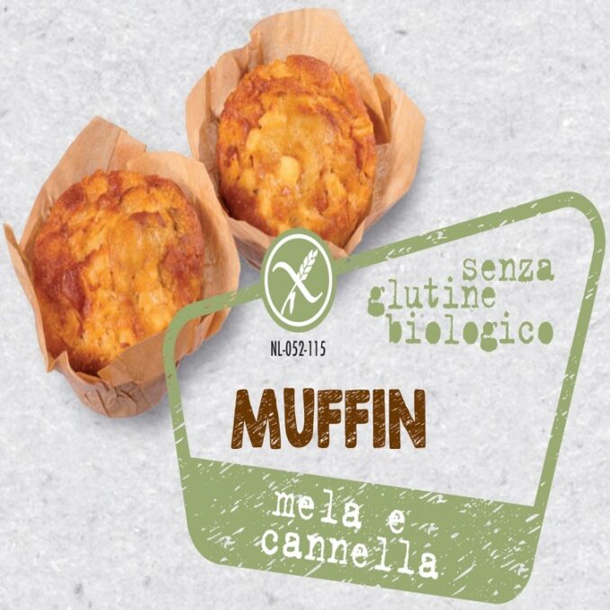LIBERAIRE MUFFIN MELA E CANNELLA BIO