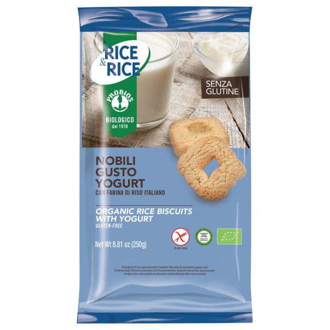 PROBIOS RICE&RICE NOBILI DI RISO CON YOGURT 250G