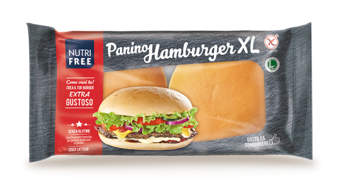 NUTRIFREE PANINO HAMBURGER XL 2PZ 200G