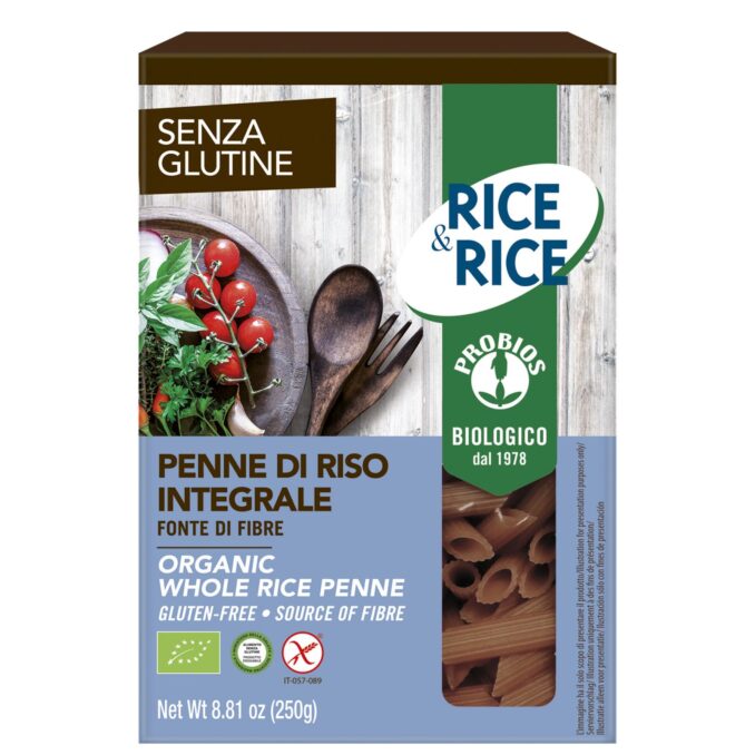 PROBIOS RICE&RICE PENNE DI RISO INTEGRALI 250G