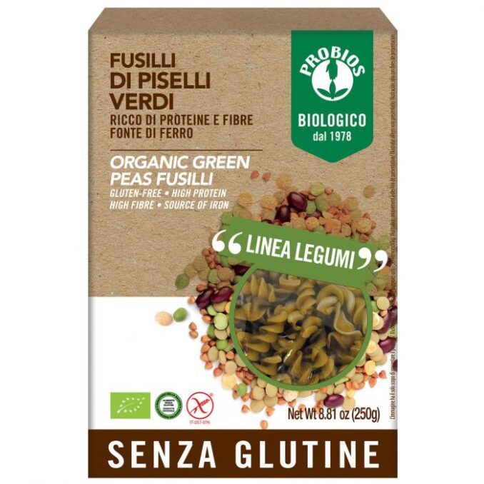 PROBIOS FUSILLI DI PISELLI VERDI 250G