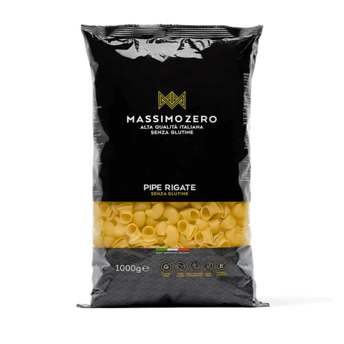 MASSIMO ZERO PIPE RIGATE 1KG