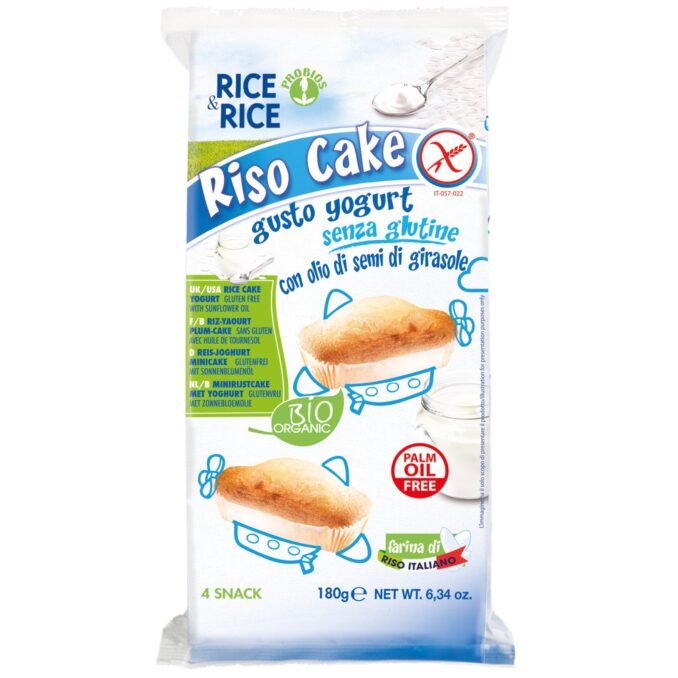 PROBIOS RICE&RICE RISO CAKE YOGURT 4X45G