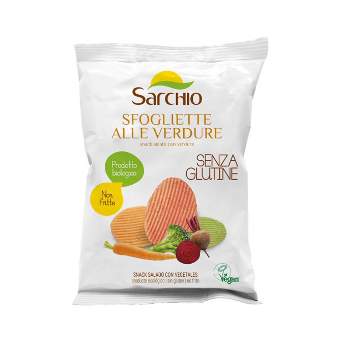 SARCHIO SFOGLIETTE ALLE VERDURE 55G