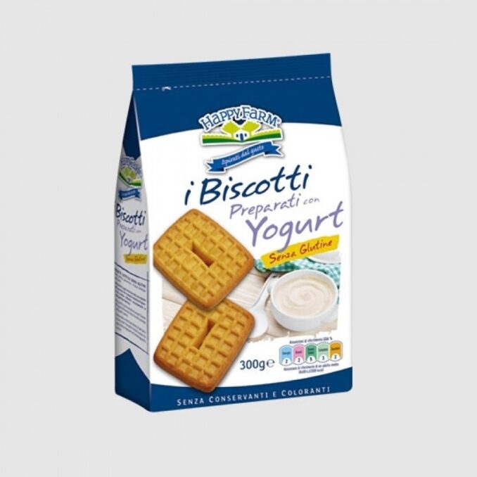 HAPPY FARM BISCOTTI ALLO YOGURT 300G