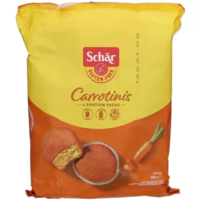 SCHAR CARROTINIS MERENDINE 4PZ X 50G