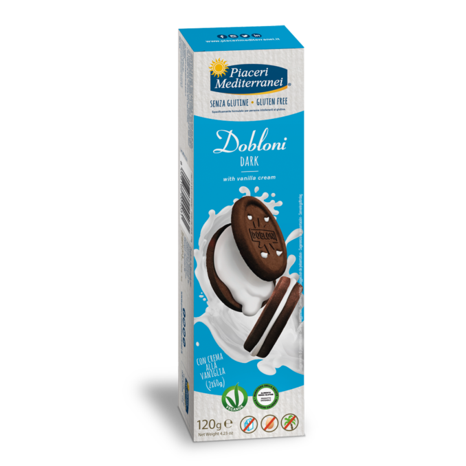 PIACERI MEDITERRANEI DOBLONI DARK 120G