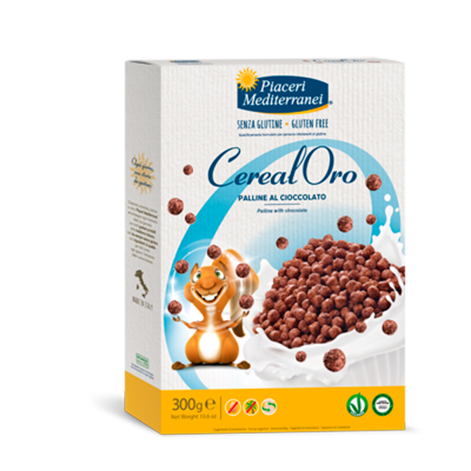 PIACERI MEDITERRANEI CEREALORO PALLINE CIOCCOLATO 300G