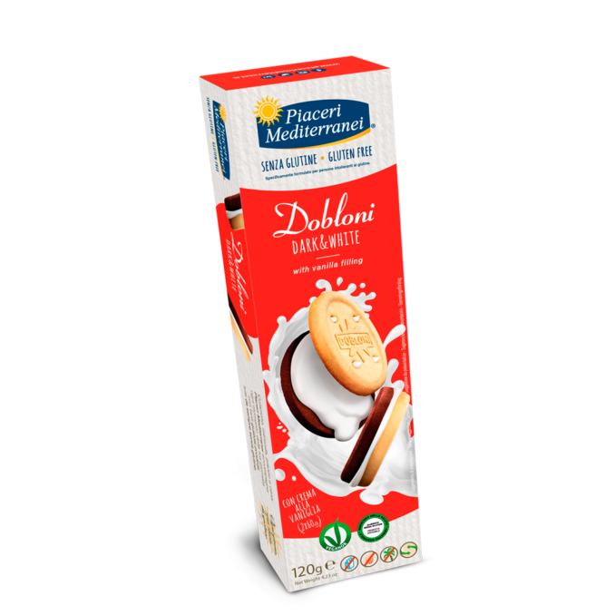 PIACERI MEDITERRANEI DOBLONI DARK&WHITE 120G