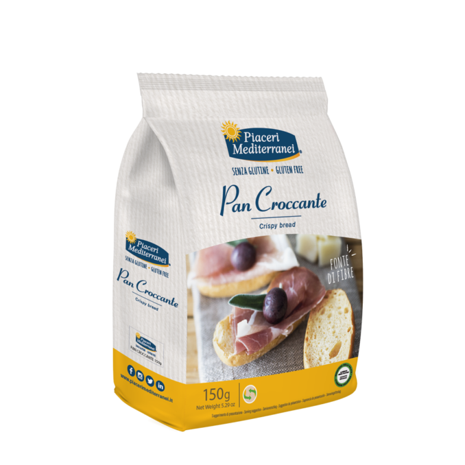 PIACERI MEDITERRANEI  PAN CROCCANTE 150G