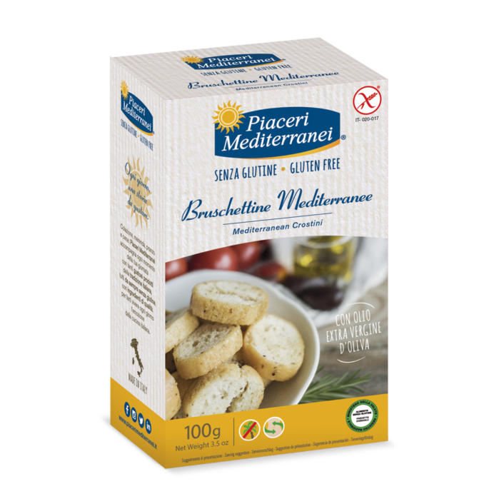 PIACERI MEDITERRANEI BRUSCHETTINE 100G