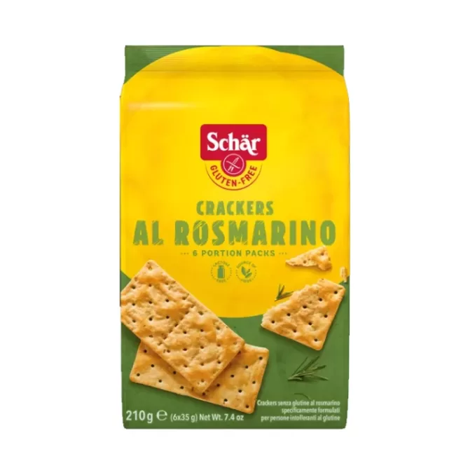 SCHAR CRACKERS AL ROSMARINO 210G