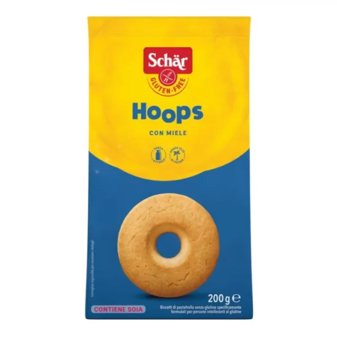 SCHAR BISCOTTI HOOPS 200G