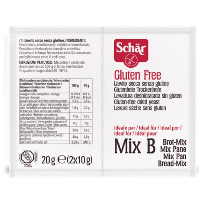 SCHAR LIEVITO SECCO 2BUSTINE10G - NON MUTUABILE