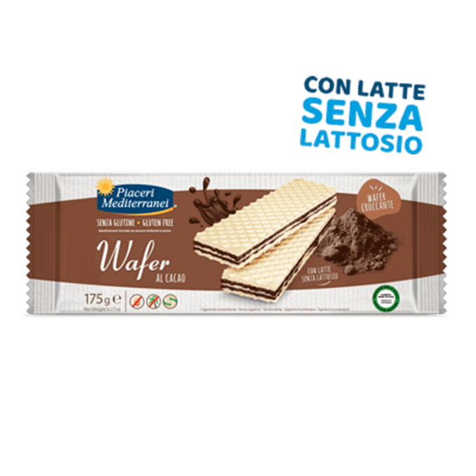 Piaceri Mediterranei Wafer Cacao 175g