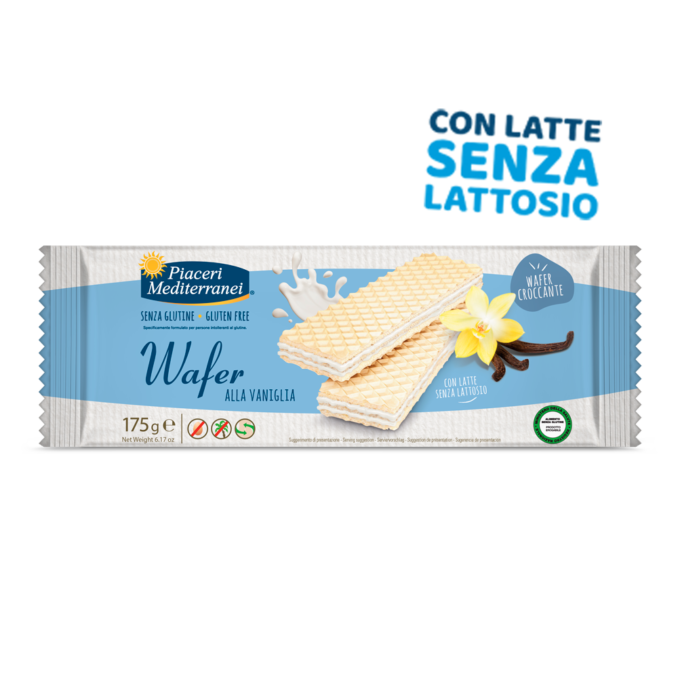 Piaceri Mediterranei Wafer Vaniglia 175g