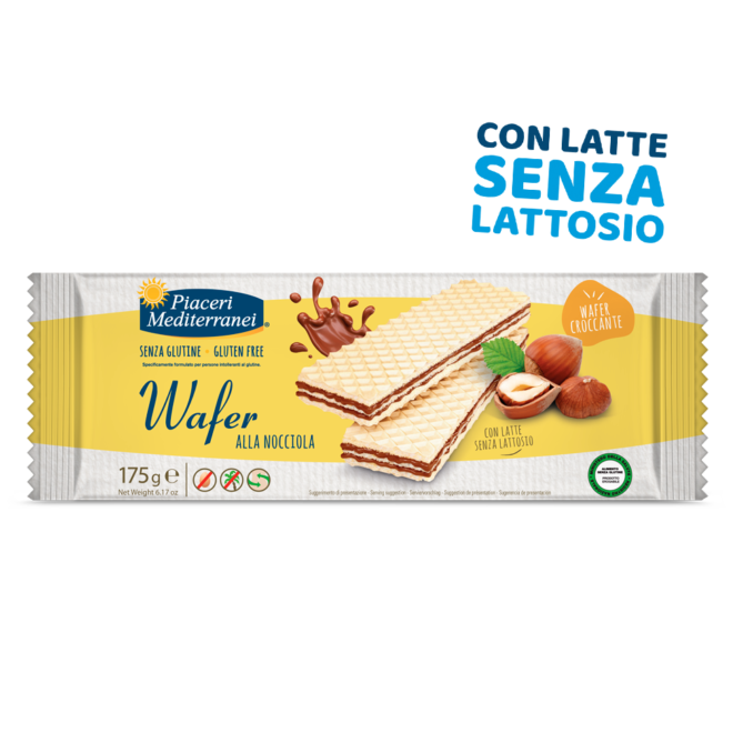 Piaceri Mediterranei Wafer Nocciola 175g