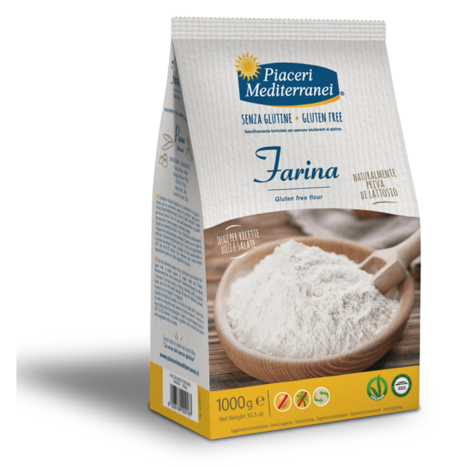 PIACERI MEDITERRANEI - FARINA DA 1 KG