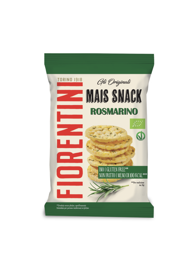 FIORENTINI - SI&NO MINI GALLETTE MAIS AL ROSMARINO 50g