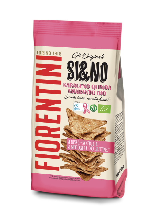 FIORENTINI - SI&NO MINI GALLETTE AL GRANO SARACENO QUINOA E AMARANTO