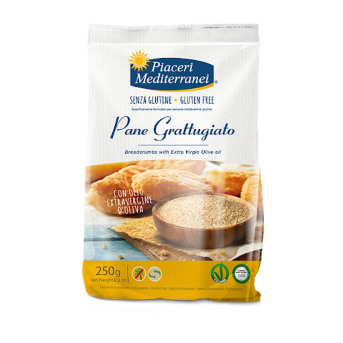PIACERI MEDITERRANEI - PANE GRATTUGIATO 250G