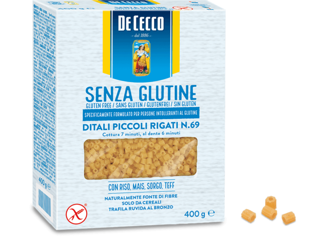 DE CECCO – DITALI PICCOLI RIGATI N.69 400G