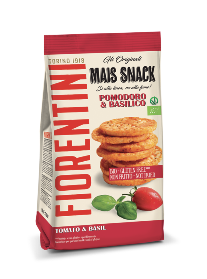 FIORENTINI - BIO MINI MAIS SNACK POMODORO E BASILICO