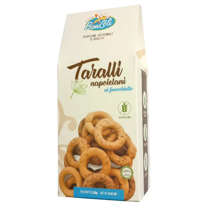 BONCELI - TARALLI NAPOLETANI AL FINOCCHIETTO 250G