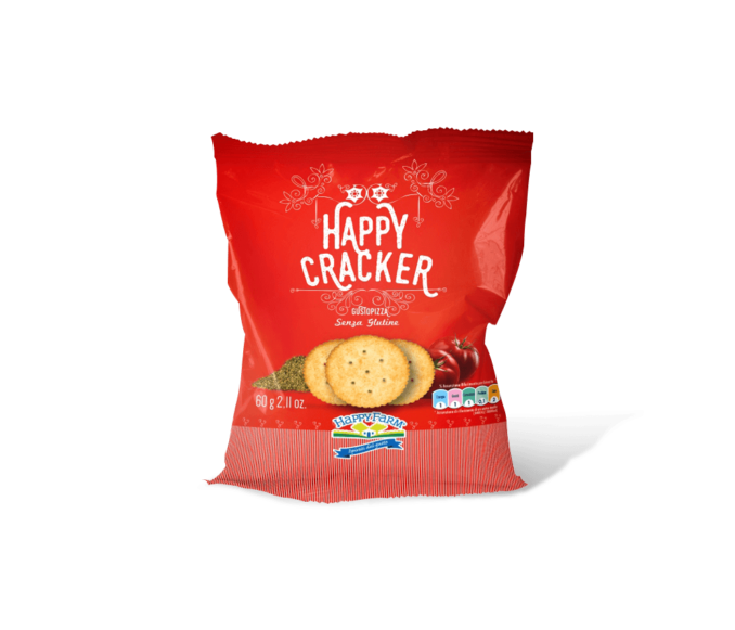 HAPPY FARM – CRACKER AL GUSTO PIZZA 60G