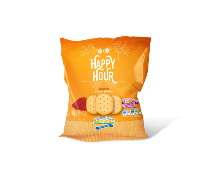 HAPPY FARM - CRACKER HAPPY HOURPIU 60G