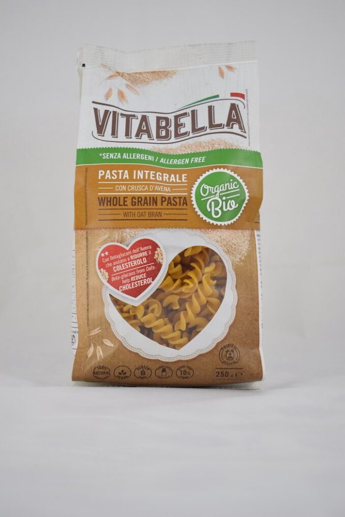 VITABELLA – FUSILLI CON CRUSCA AVENA 250G