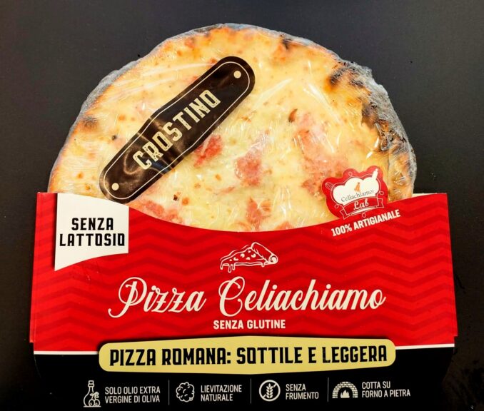 CELIACHIAMO – PIZZA CROSTINO SURGELATA 300G