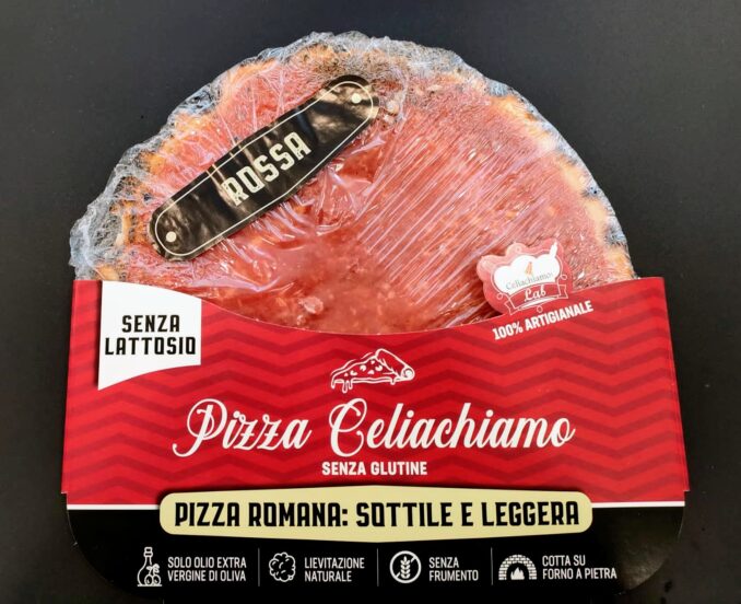 CELIACHIAMO – PIZZA ROSSA SURGELATA 300G