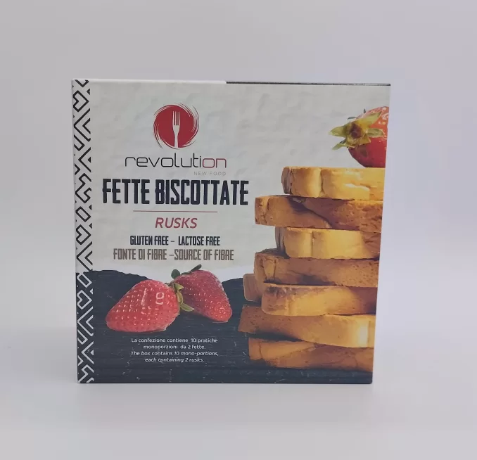 REVOLUTION FETTE BISCOTTATE 220G