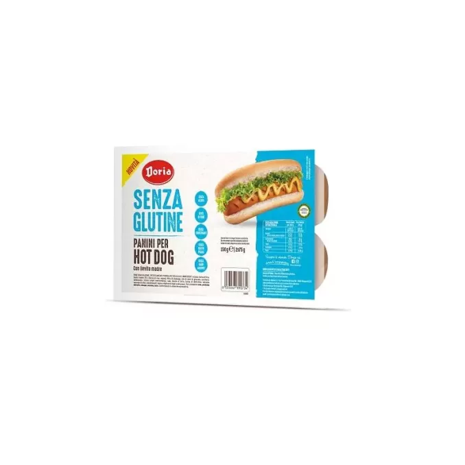 DORIA - PANINI PER HOT DOG 2X75G