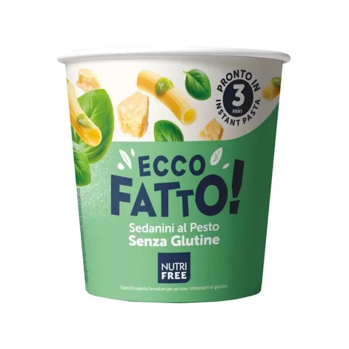 NUTRIFREE ECCO FATTO SEDANINI PESTO 70G