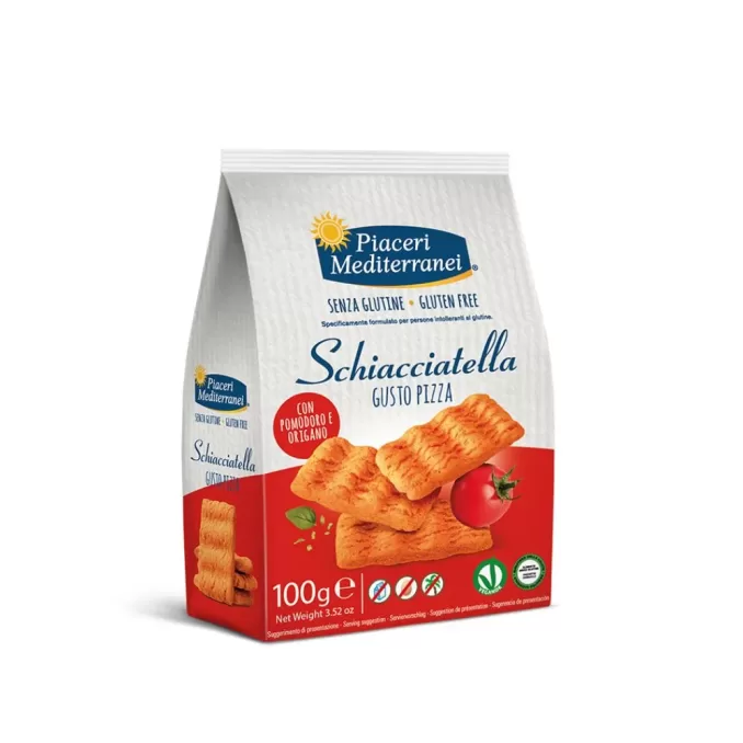 PIACERI MEDITERRANEI - SCHIACCIATELLA GUSTO PIZZA 100G