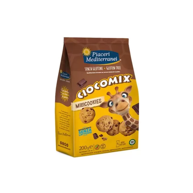 PIACERI MEDITERRANEI  CIOCOMIX MINI COOKIES 200G