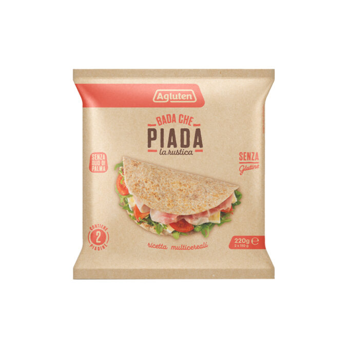 AGLUTEN BADA PIADINA RUSTICA
