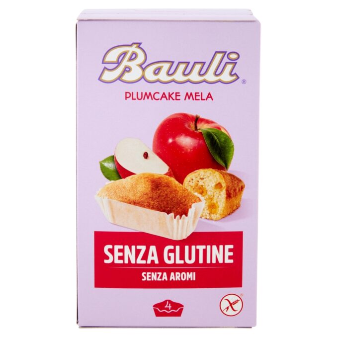 BAULI - PLUMCAKE MELA 4PZ