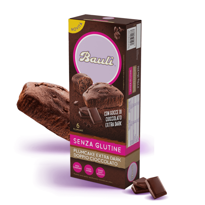 BAULI - PLUMCAKE EXTRA DARK CIOCCOLATO